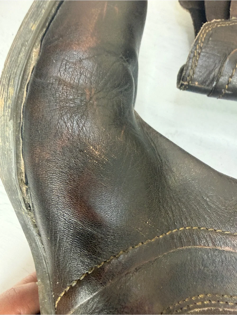 Born leather boots